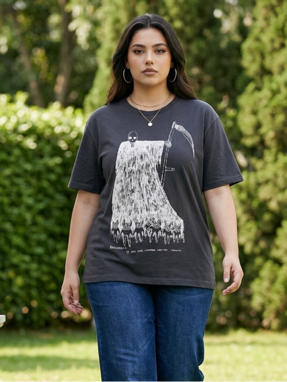 NWT Unisex Radiohead Rock Band Grim Reaper 2018 Concert Tour Tee - Size XXL